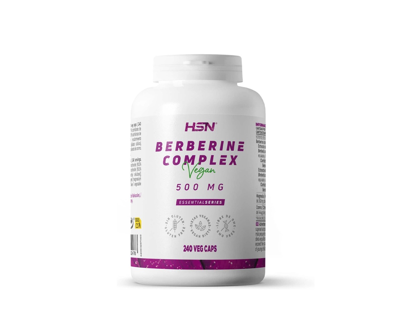 HSN, Berberine Complex, suplement diety, 240 kapsułek