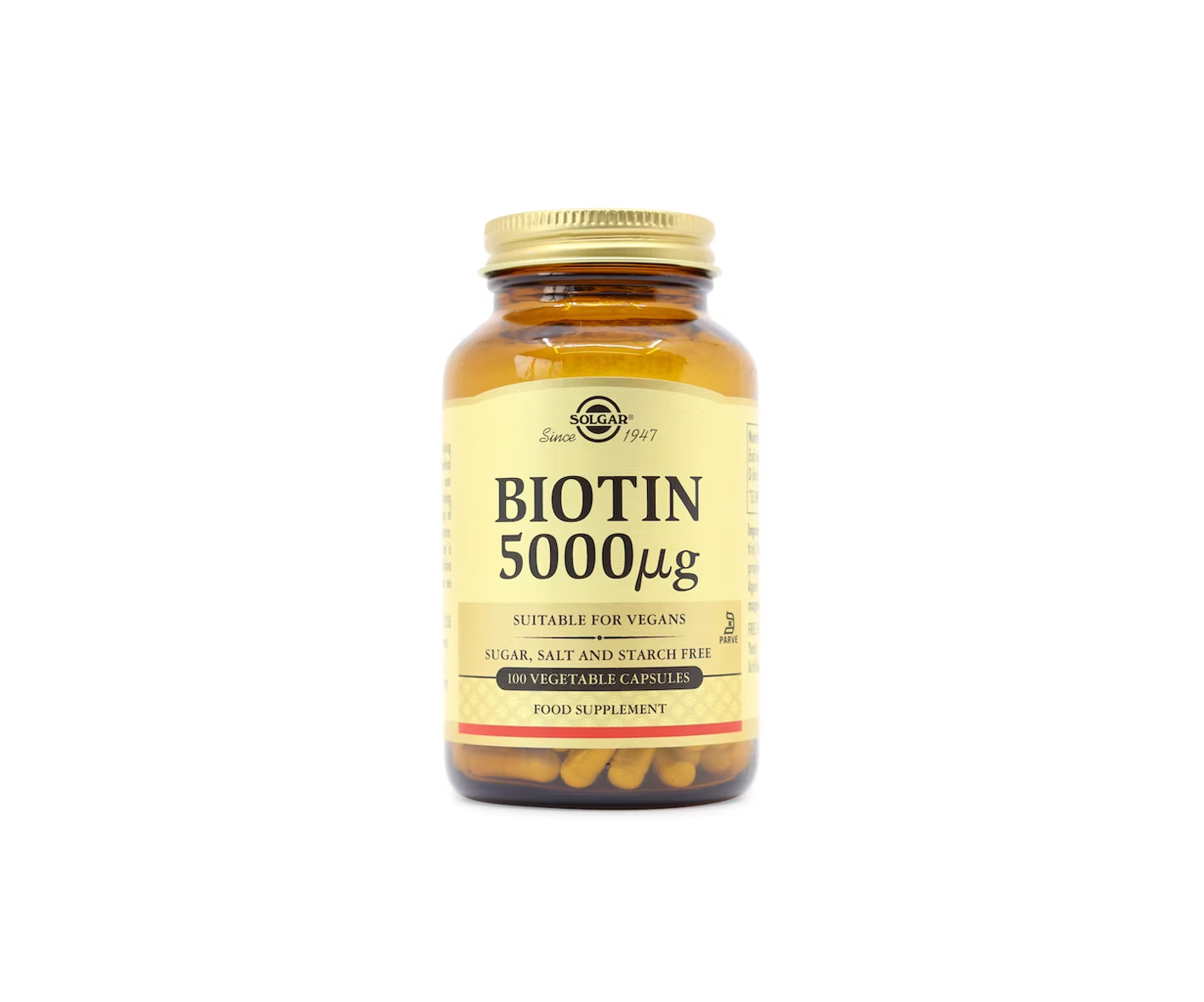 Solgar, Biotin 5000µg, biotyna na włosy