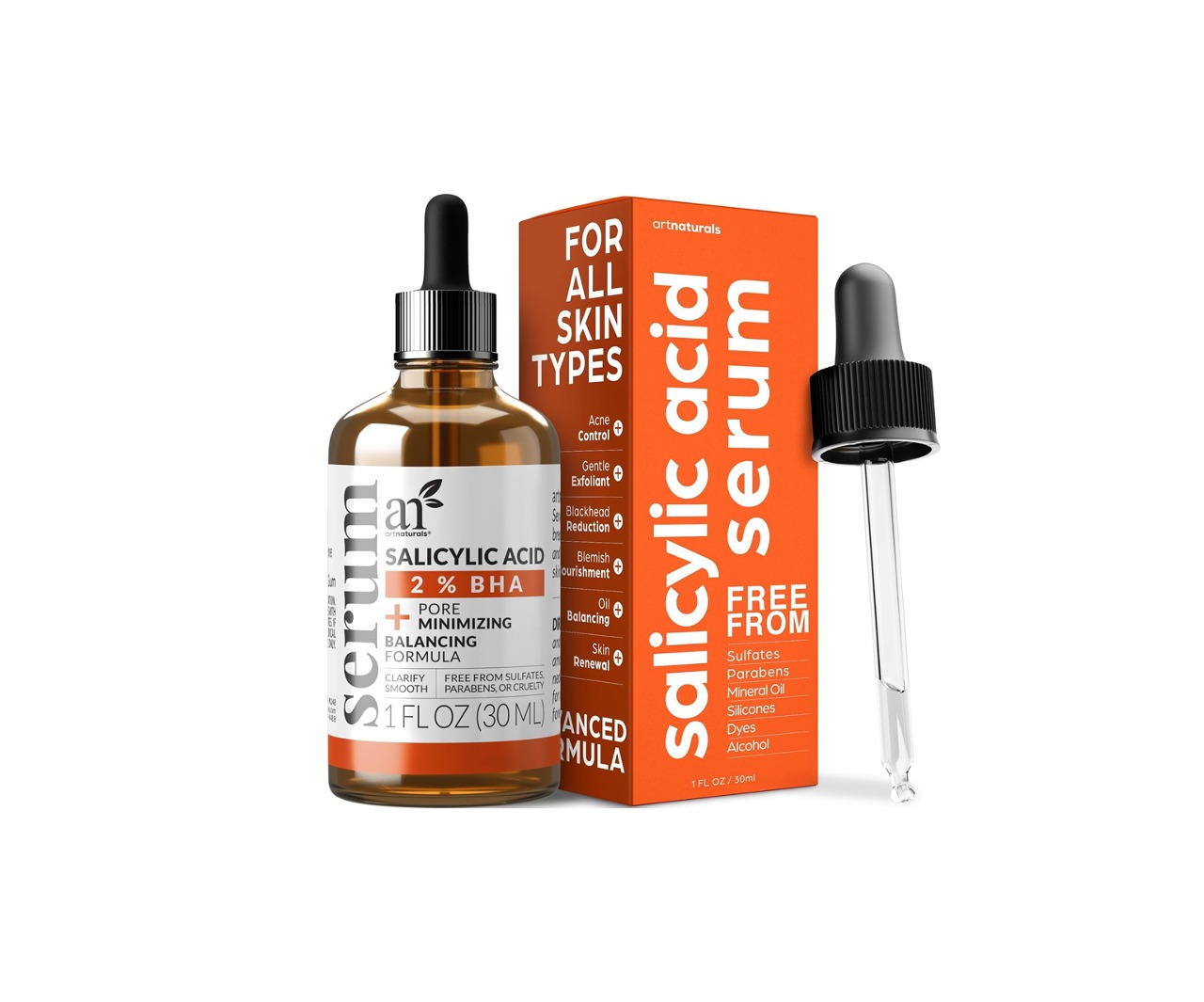 ArtNaturals, serum z kwasem salicylowym 2%