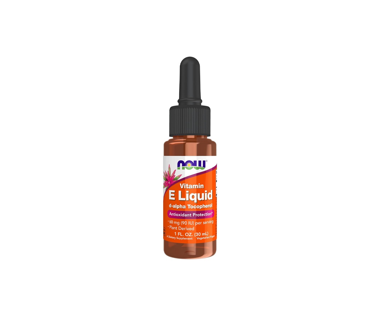 Now Foods, suplement diety z witaminą E w płynie, 30 ml