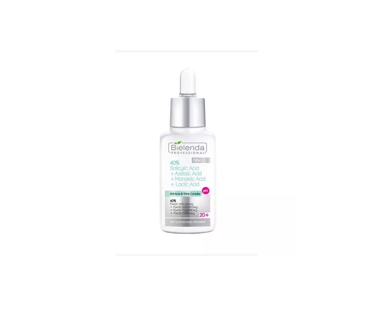 Bielenda Professional, Anti-Acne Program 40%, Kwas salicylowy