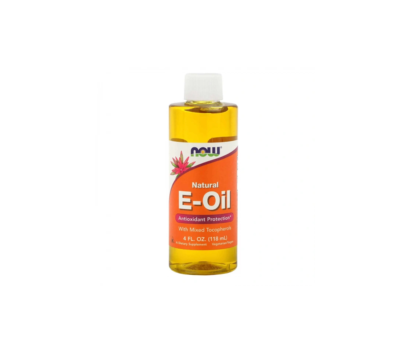 Now Foods, Natural E-Oil, Witamina E w płynie