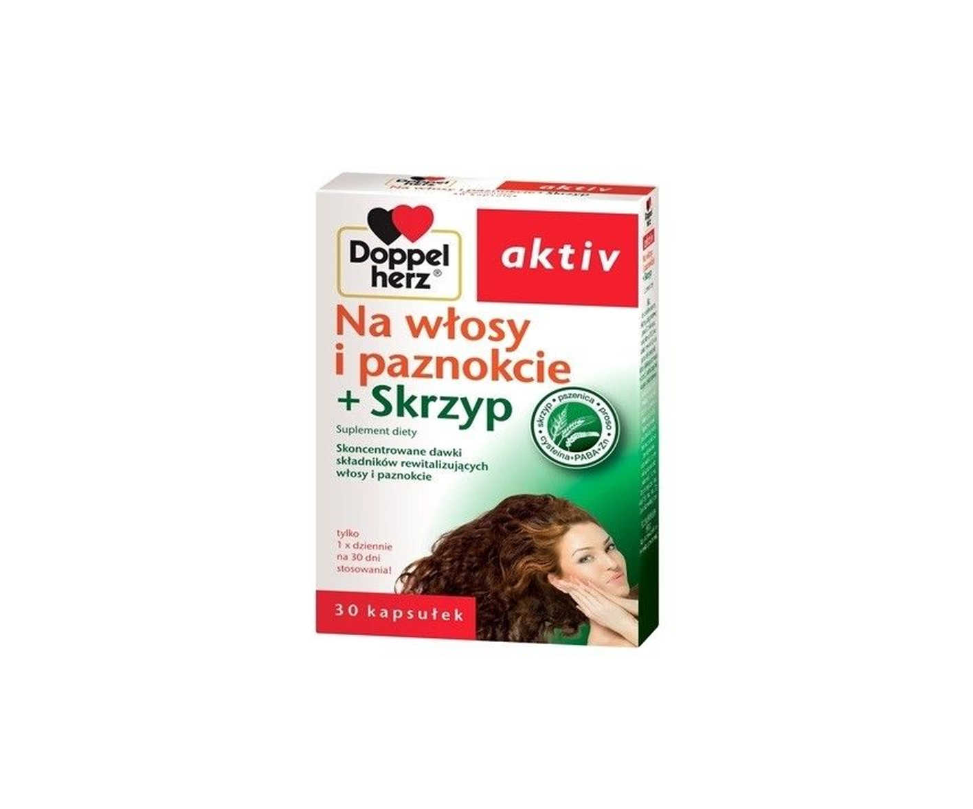 Doppelherz aktiv, For hair and nails + Horsetail, Tablets for hair and nails