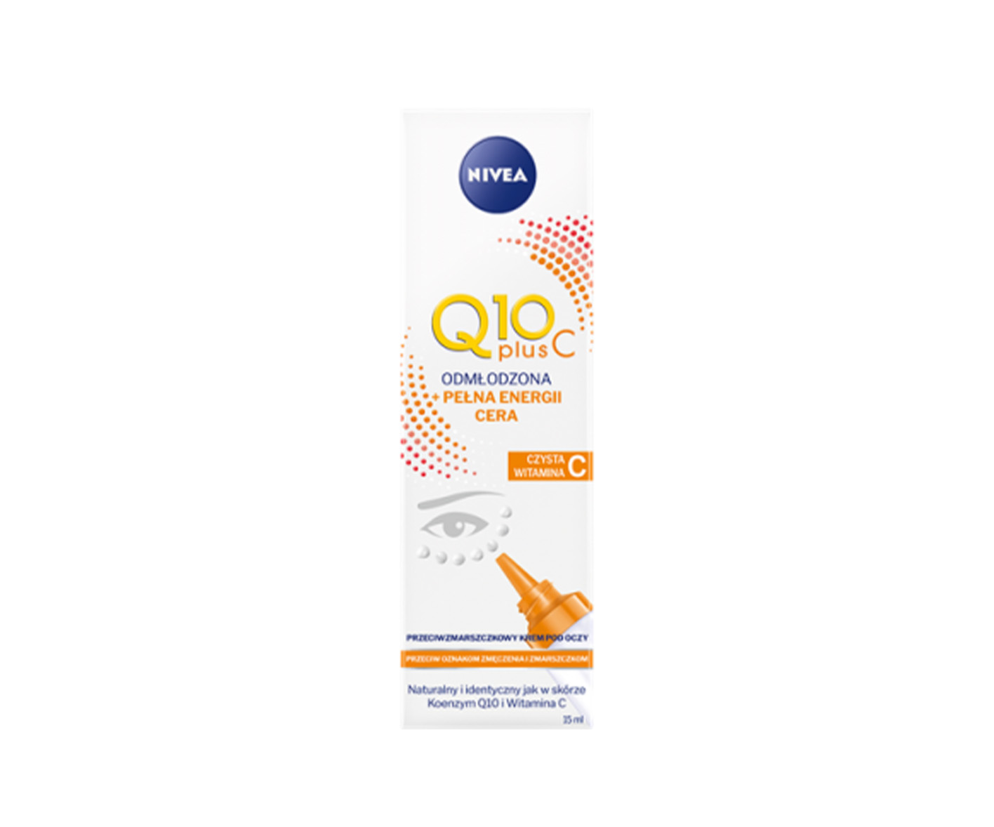 Nivea Q10 Plus C, eye cream with vitamin C