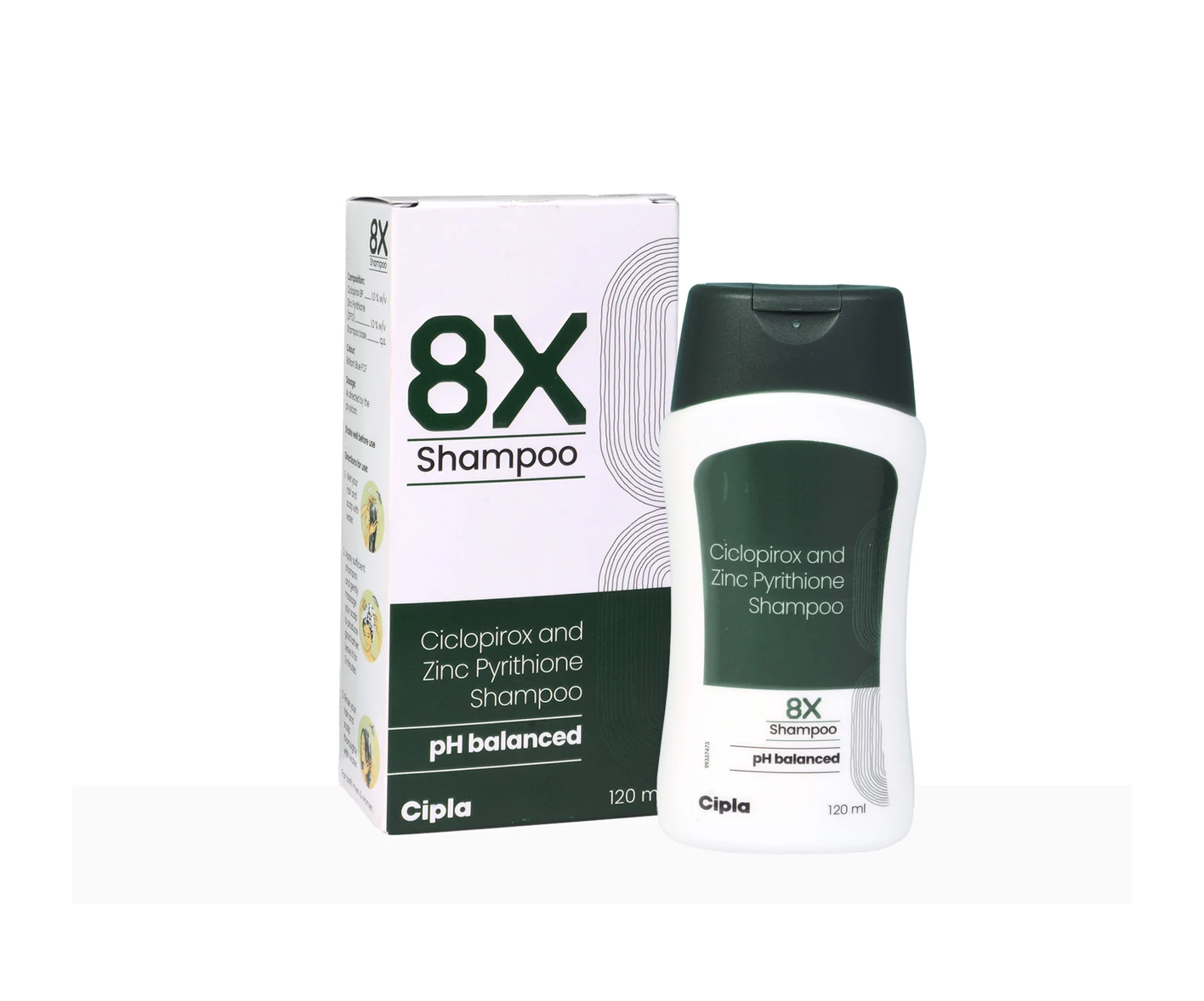 Cipla, 8X szampon przeciwłupieżowy