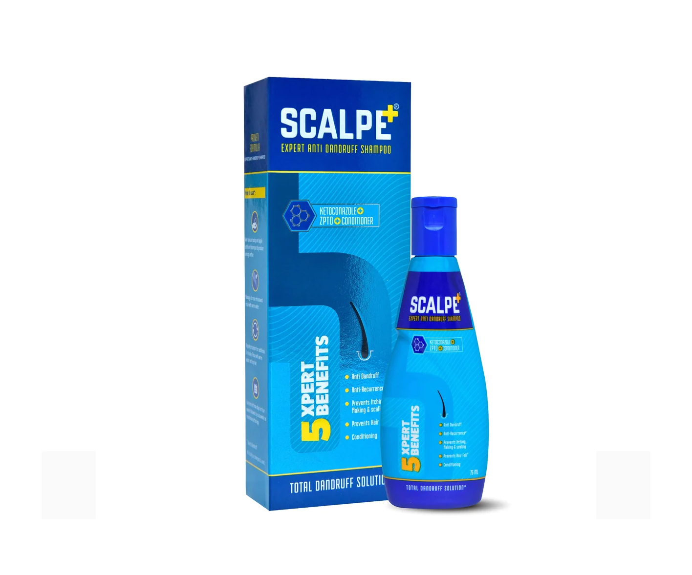 Scalpe Plus, Expert Total Anti Dandruff, szampon przeciwłupieżowy