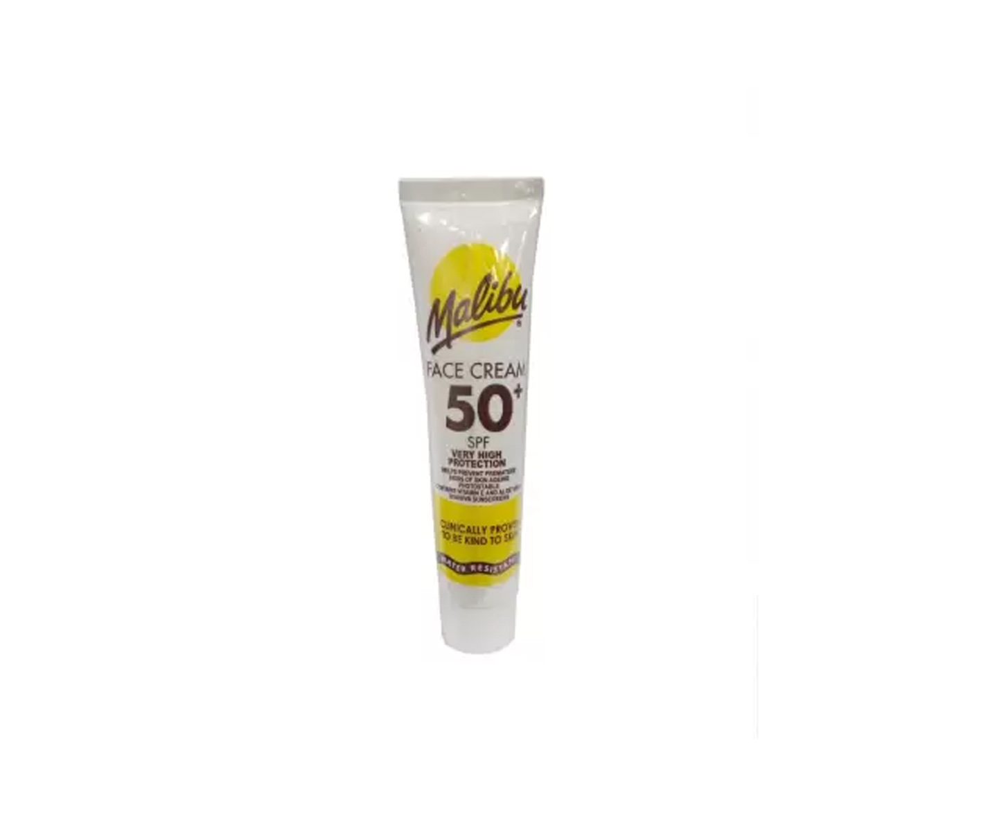 Malibu Face Cream SPF 50, krem do twarzy z filtrem