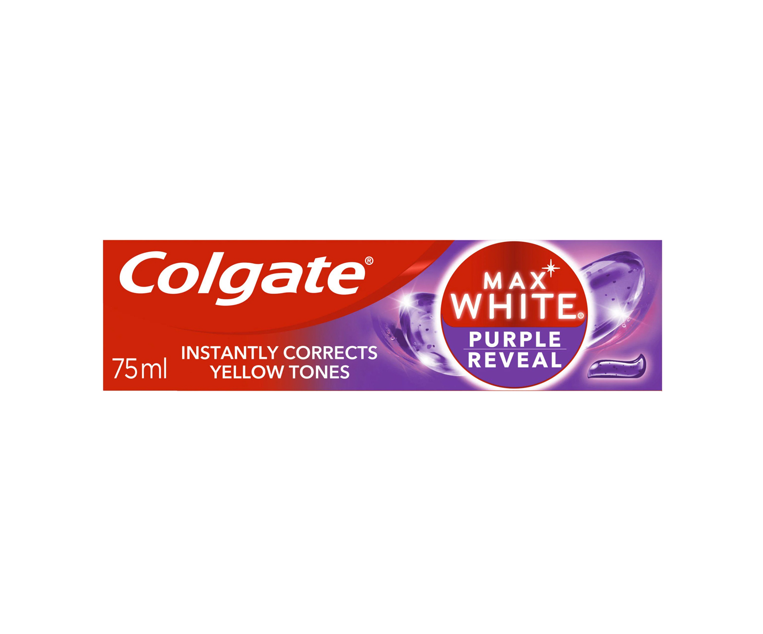  Colgate, Max White, Purple Reveal, fioletowa pasta do zębów