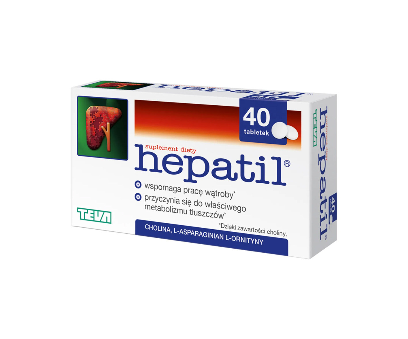 Teva, Hepatil, suplement diety na wątrobę