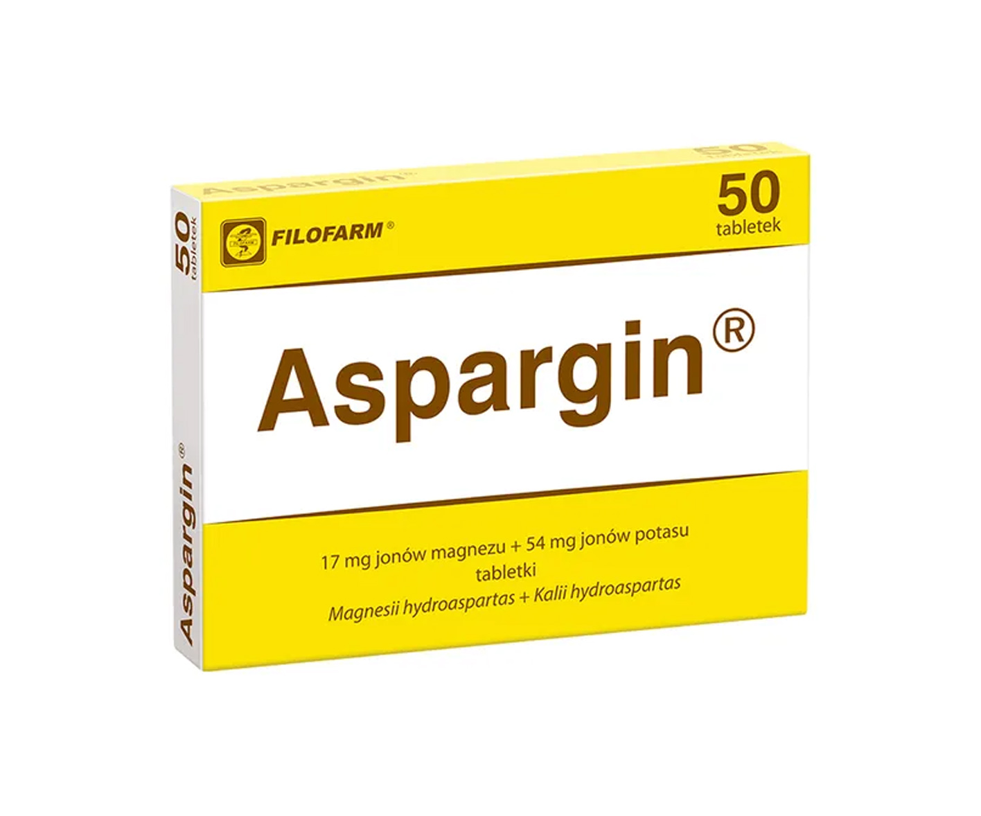  Filofarm, Aspargin, magnesium + potassium tablets