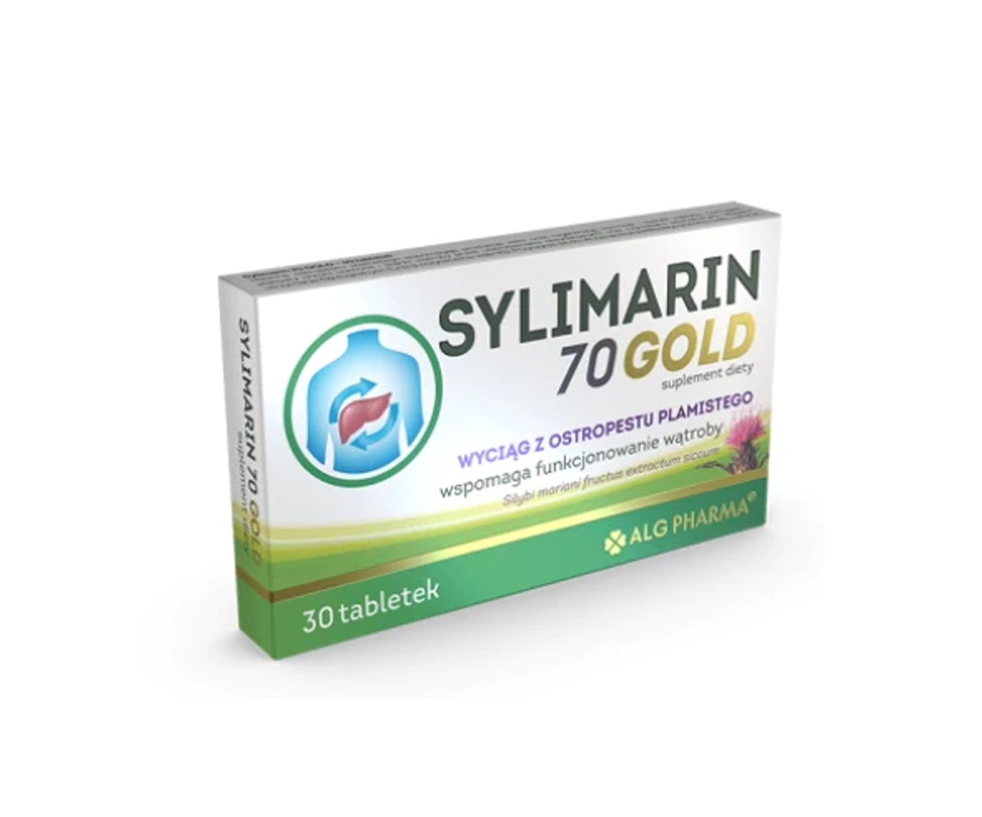 Sylimarin, 70 Gold, tabletki na wątrobę