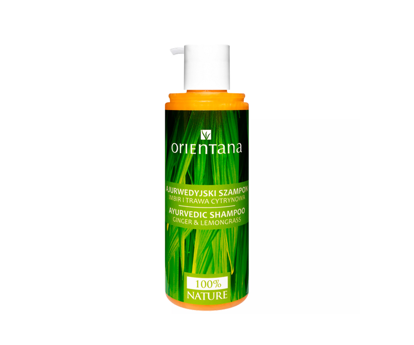 Orientana, ghimbir și lemongrass, șampon natural