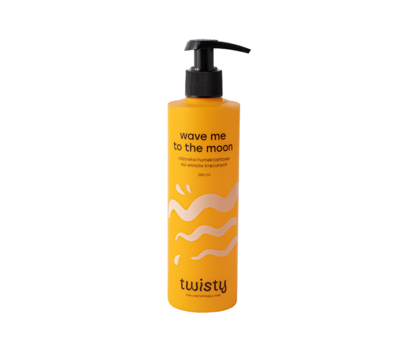 Twisty, Wave Me To The Moon, feuchthaltefähiger Conditioner für Haar mit mittlerer Porosität