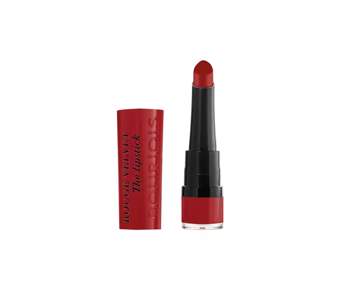 Bourjois, Rouge Velvet The Lipstick, czerwona szminka