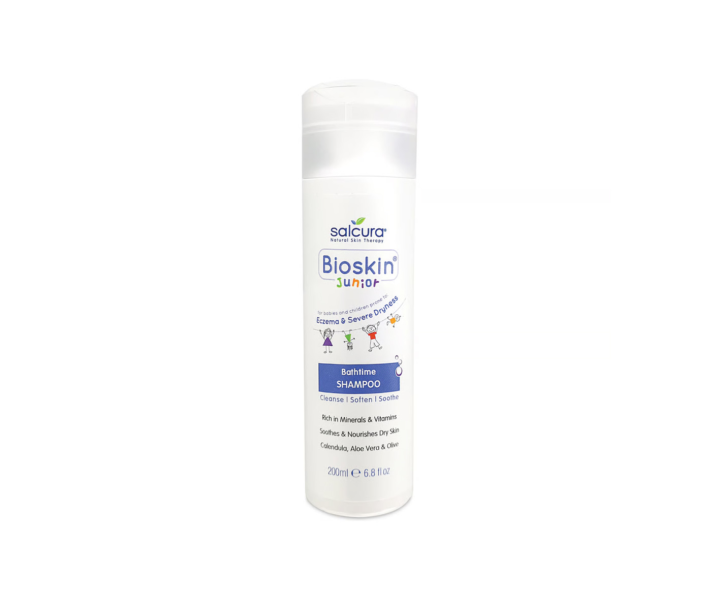 Salcura Natural Skin Therapy, Bioskin Junior Shampoo, Szampon na ciemieniuchę