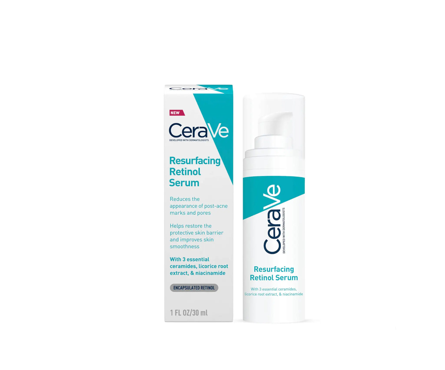 CeraVe, Resurfacing Retinol Serum, Serum zawierające retinol