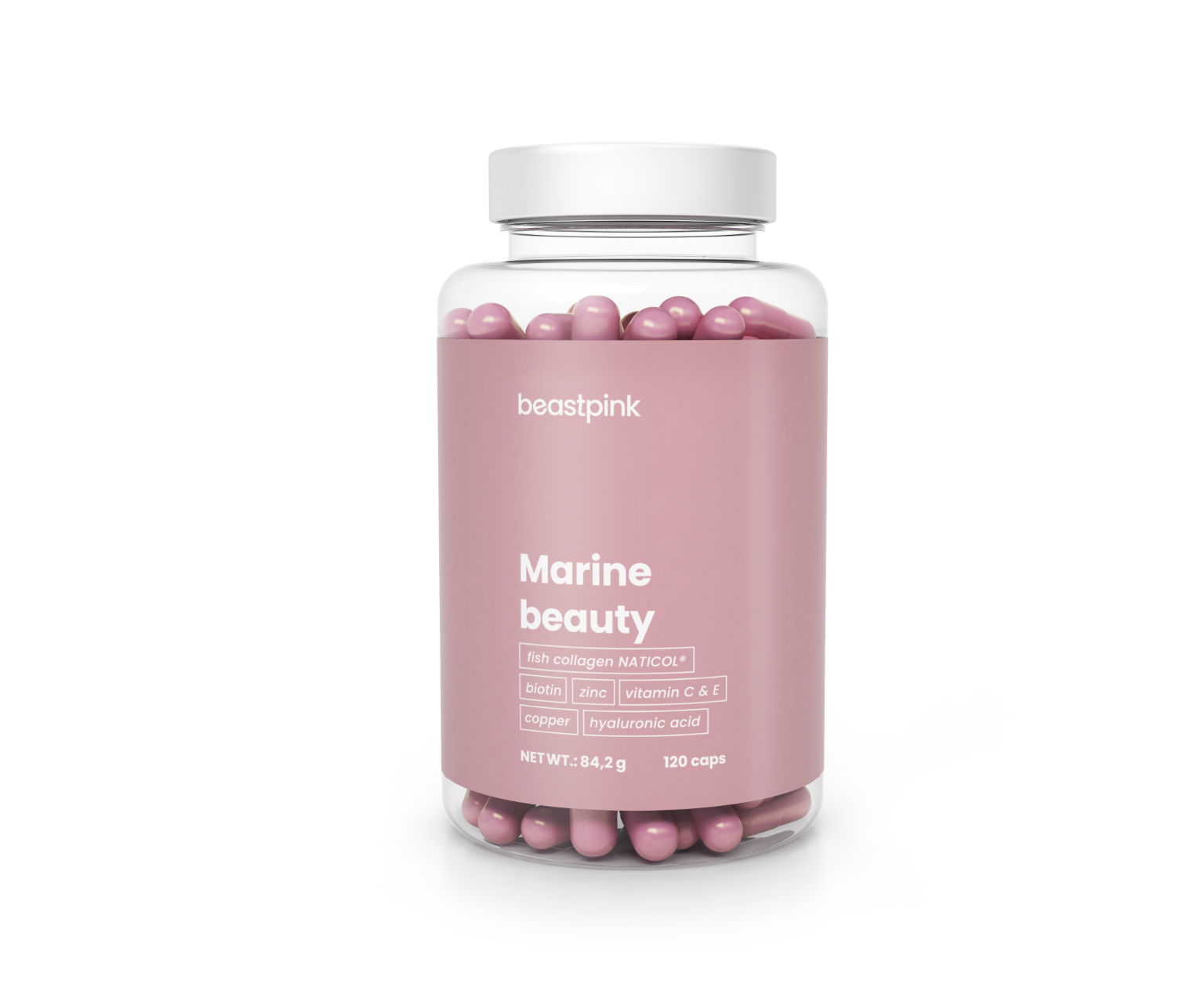 Beastpink, Marine Beauty kolagen na włosy