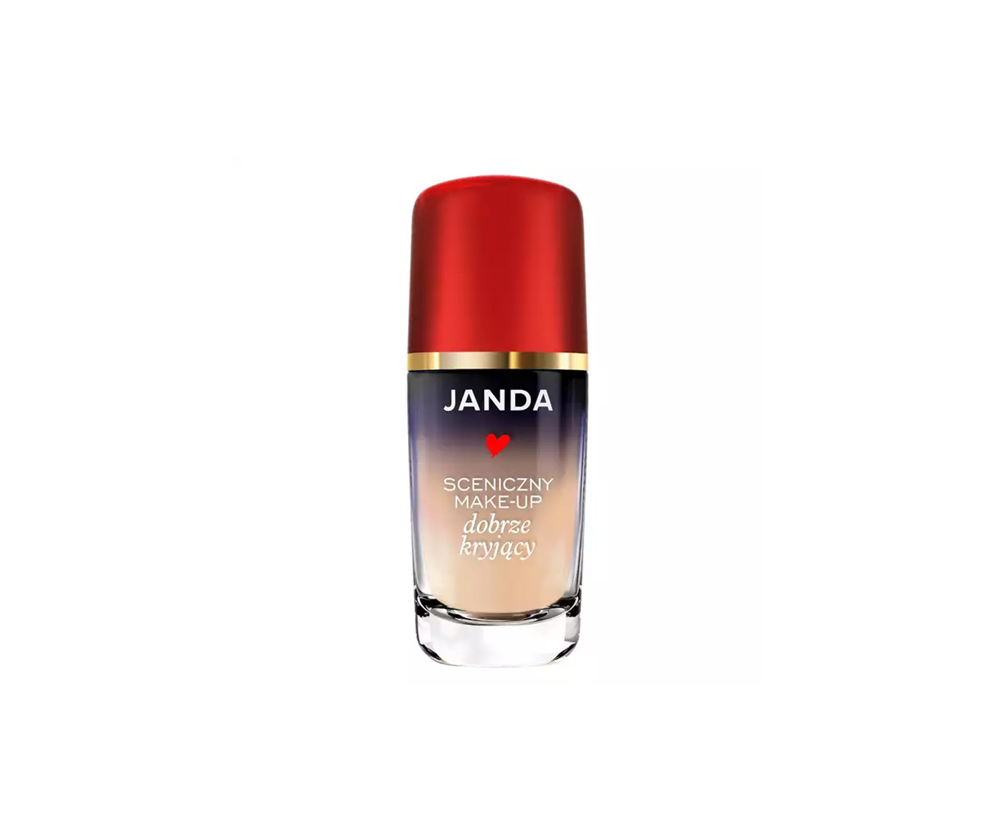Janda, Scenic Make-Up, fond de ten opac pentru ten mixt, 01 Light Beige