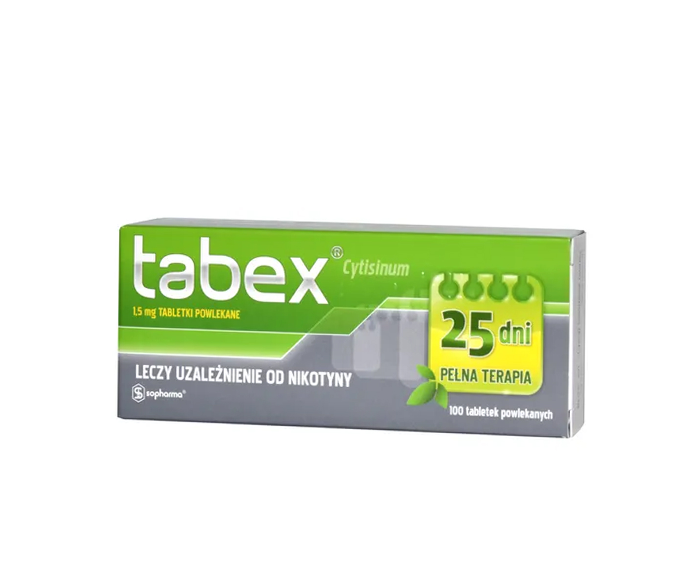 Tabex, smoking cessation pills