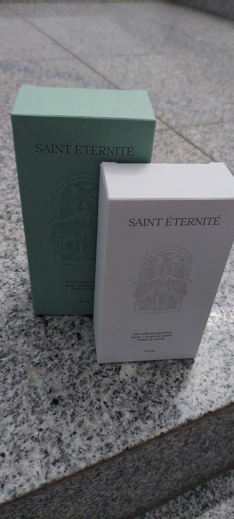 Saint Éternité, maska nawilżająca do włosów suchych i zniszczonych