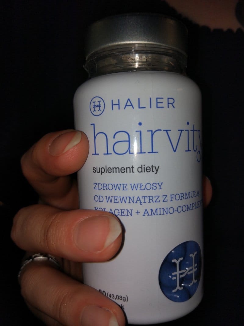 Halier, Hairvity, suplement diety ze skrzypem polnym na porost włosów