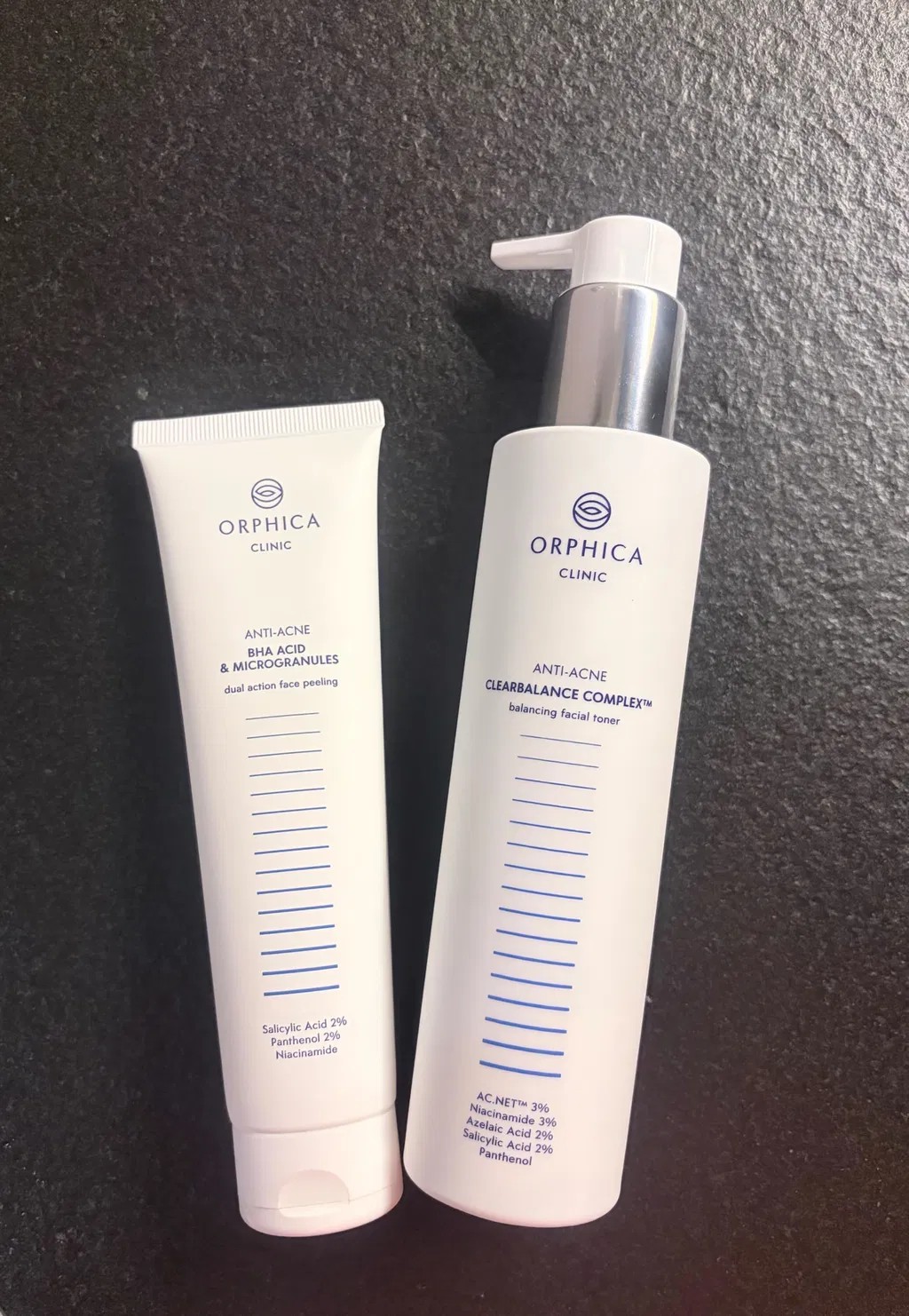 Orphica Clinic Anti-Acne, Toner do twarzy na trądzik z niacynamidem i kwasem azelainowym, Tonik na trądzik