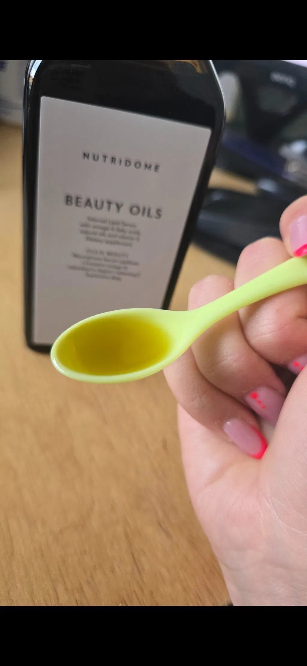 Nutridome, Beauty Oils, Oleje do picia na skórę z kwasami omega-6 i witaminą E