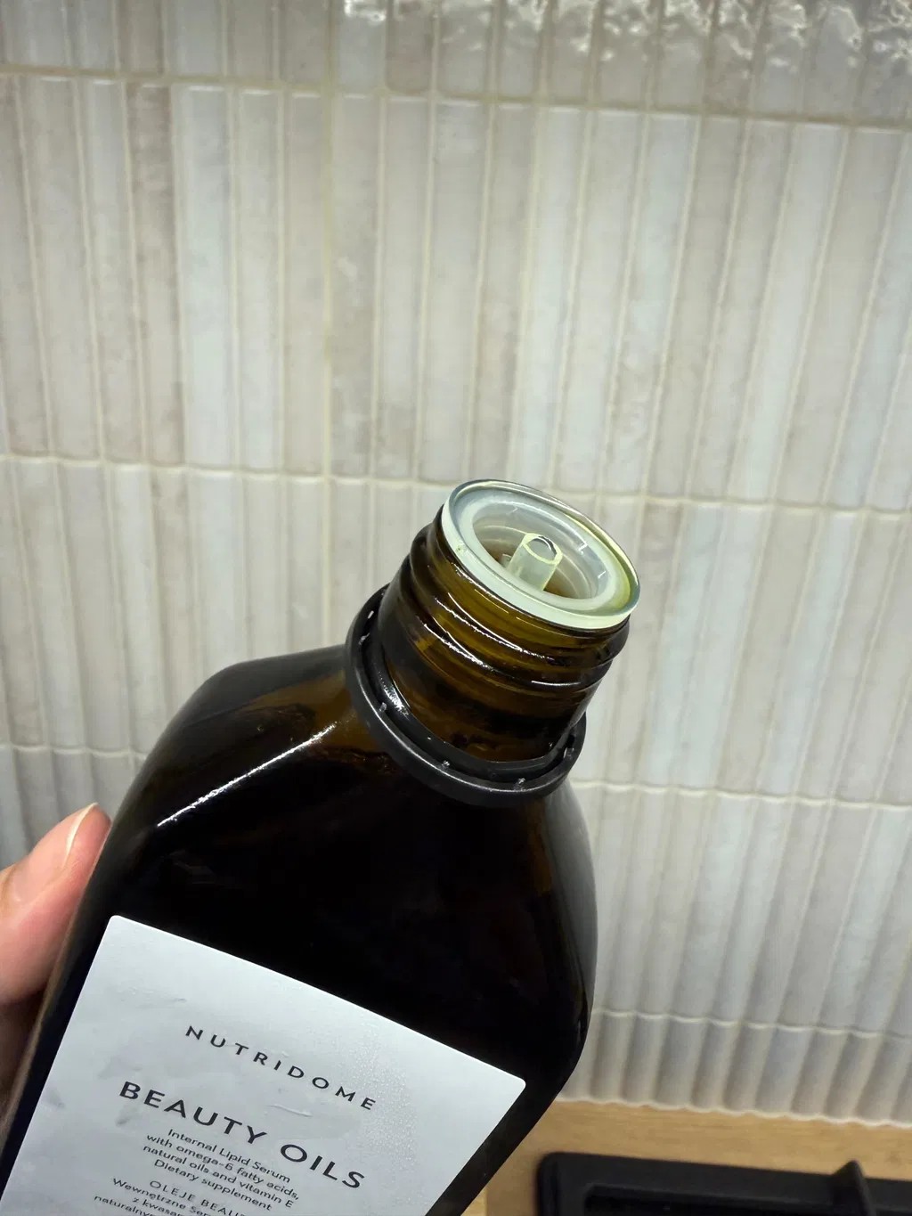 Nutridome, Beauty Oils, Oleje do picia na skórę z kwasami omega-6 i witaminą E