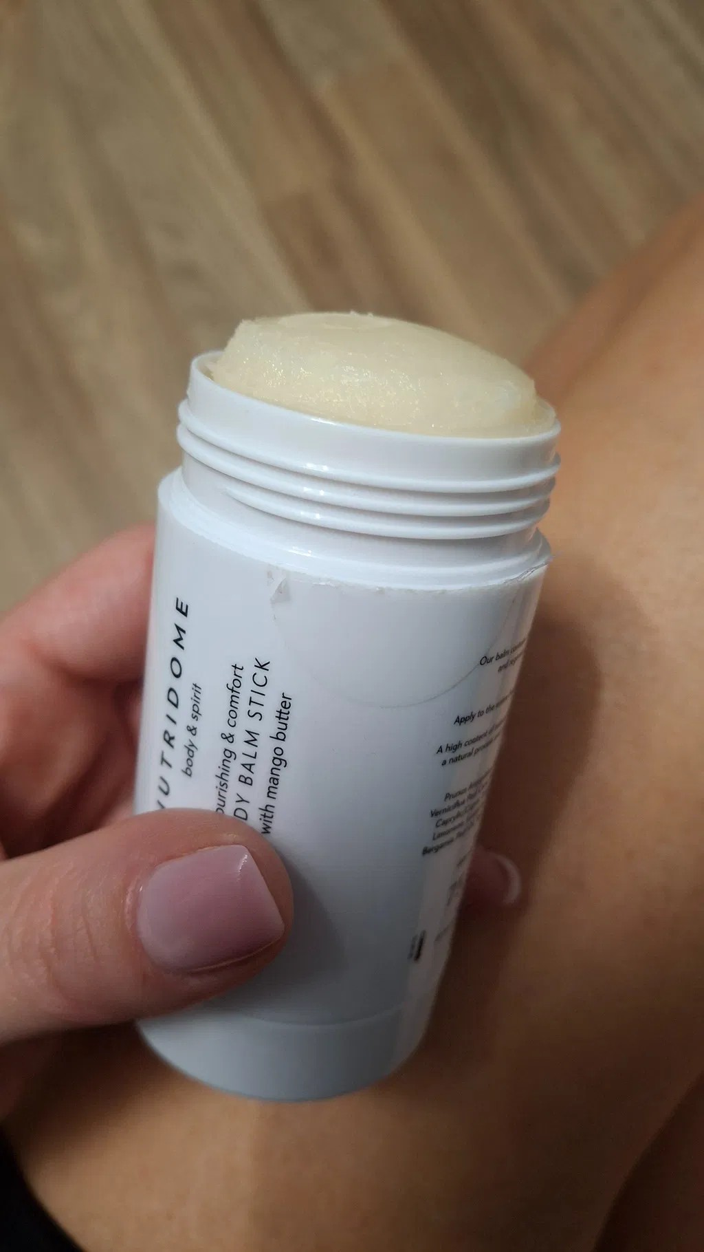 Nutridome, Balsam do ciała w sztyfcie intensywnie odżywiający z naturalnymi olejami, Balsam do ciała w sztyfcie