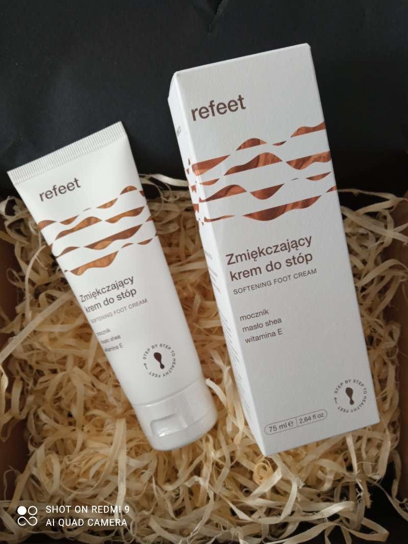 Refeet, softening cream with urea