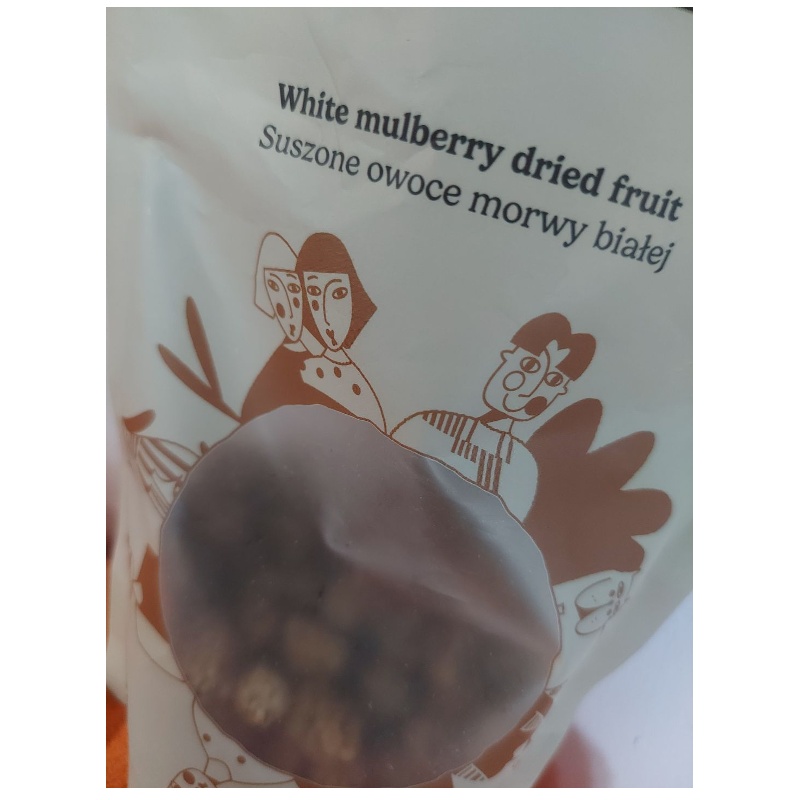 Veganity, dried white mulberry fruit