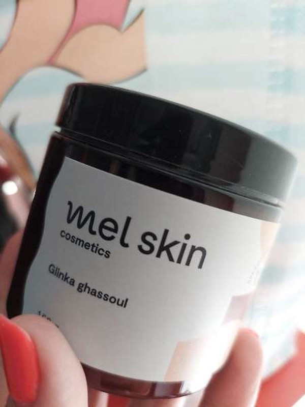 Mel Skin, arcilla limpiadora, reafirmante y suavizante de Ghassoul para piel grasa, piel normal, cuerpo y cabello