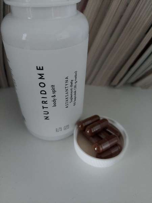 Nutridome, Astaxanthin, Haematococcus pluvialis algae extract for cholesterol and inflammation