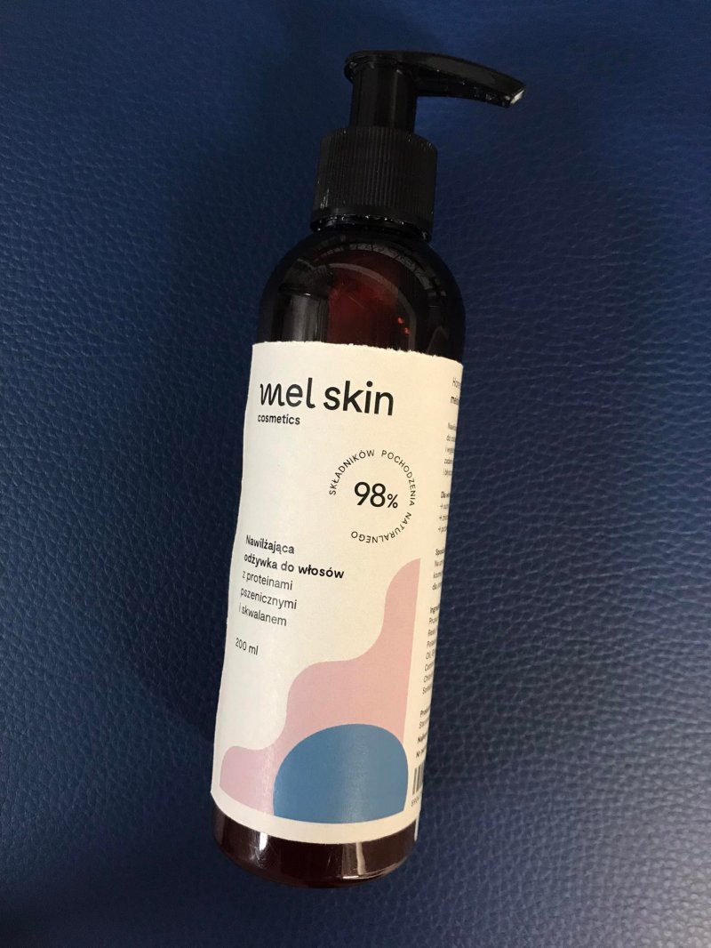Mel Skin, Acondicionador Hidratante con Proteína de Trigo y Escualeno