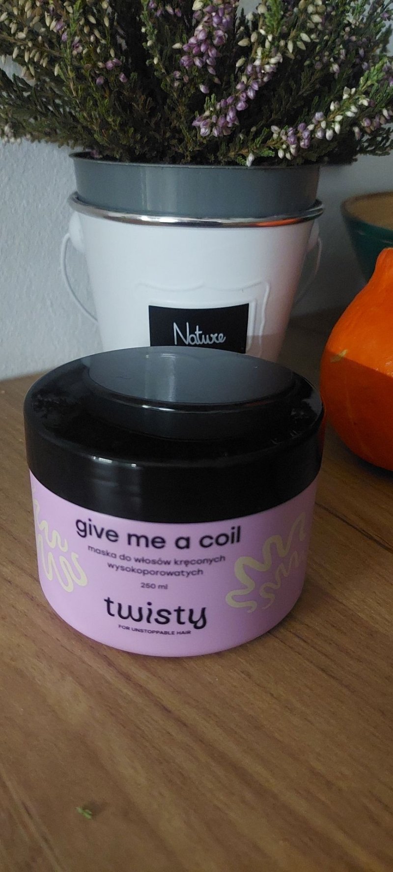 Twisty, Give Me a Coil, emollient hair mask