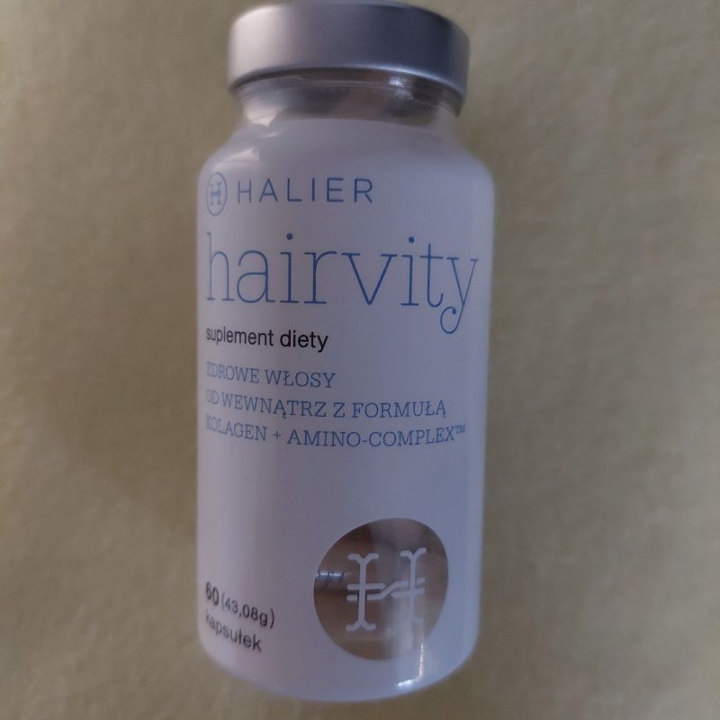 Halier, Hairvity, tablete cu zinc contra căderii părului și pentru creșterea părului