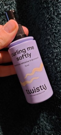  Twisty, Anti-frizz Curly Hair Serum, Split End Oil