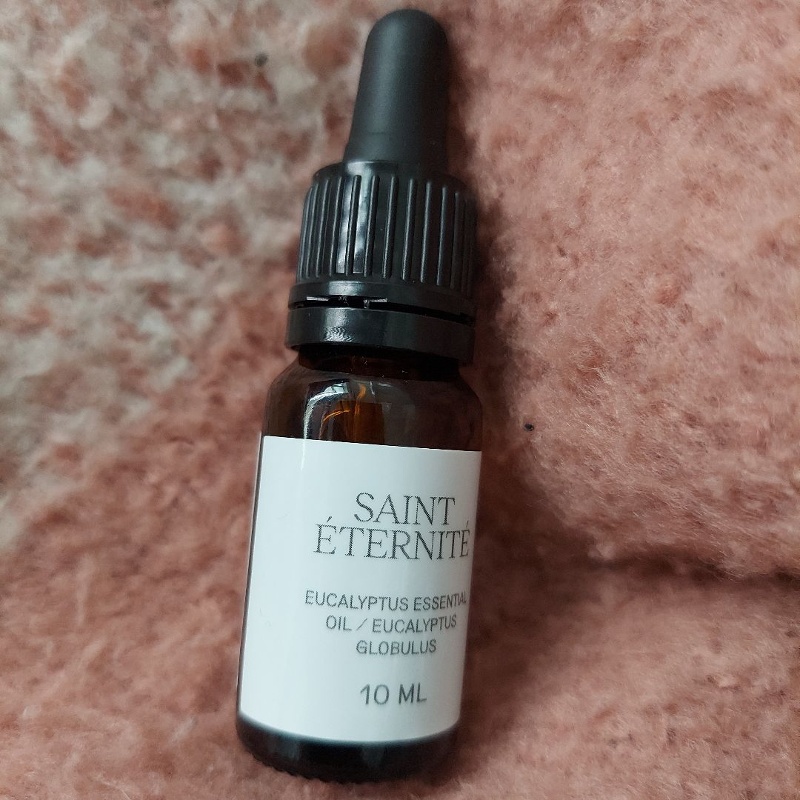 Saint Éternité, Olejek eteryczny eukaliptusowy 100% naturalny do aromaterapii, Olejek eteryczny na katar