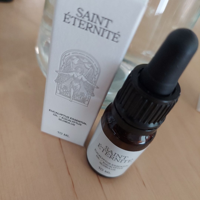 Saint Éternité, Olejek eteryczny eukaliptusowy 100% naturalny do aromaterapii, Olejek eteryczny na katar