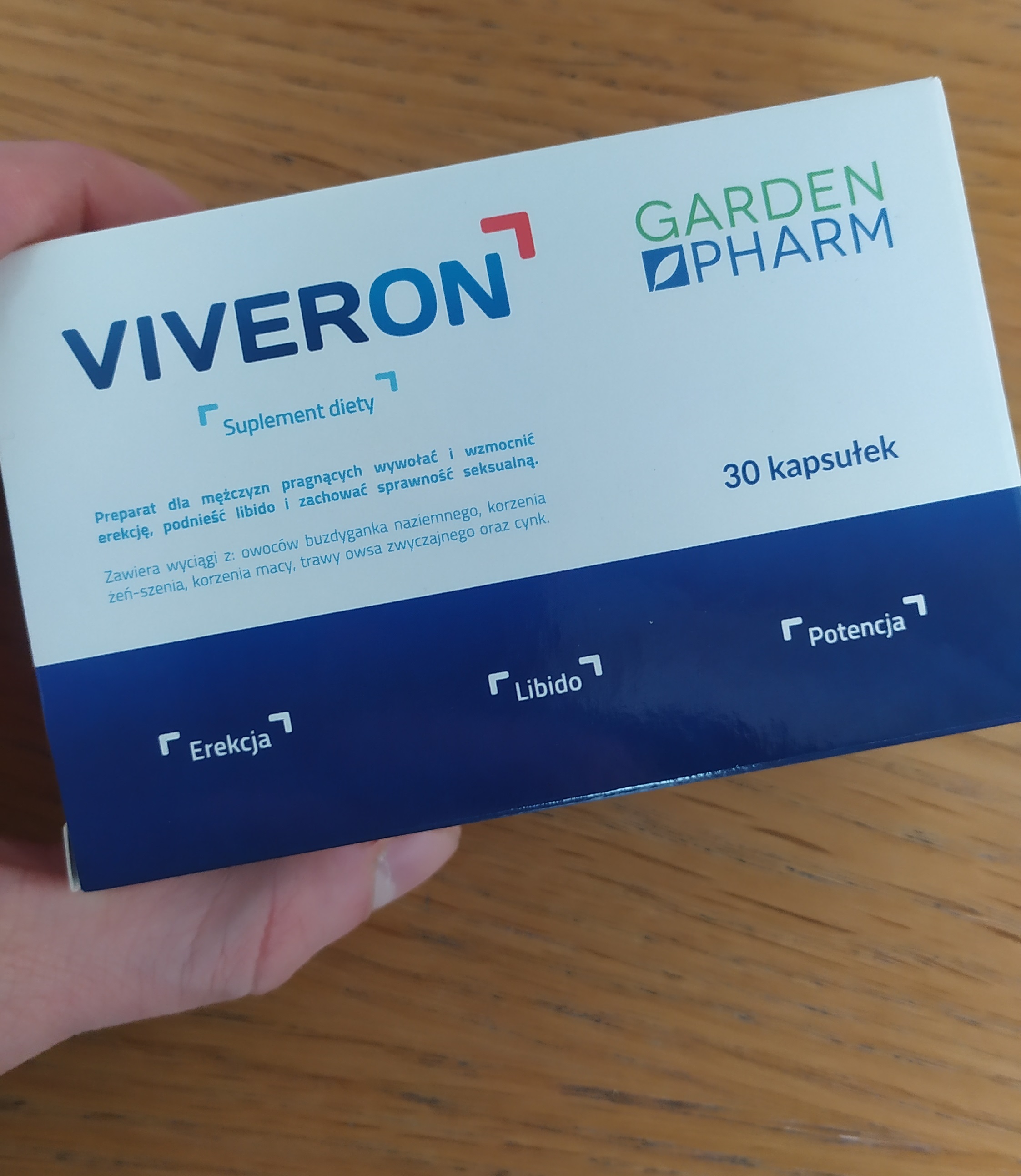 Gardenpharm, Viveron, tabletki na erekcję