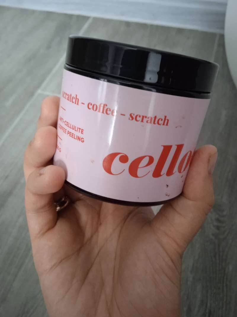 Celloo, Anti-cellulite coffee scrub