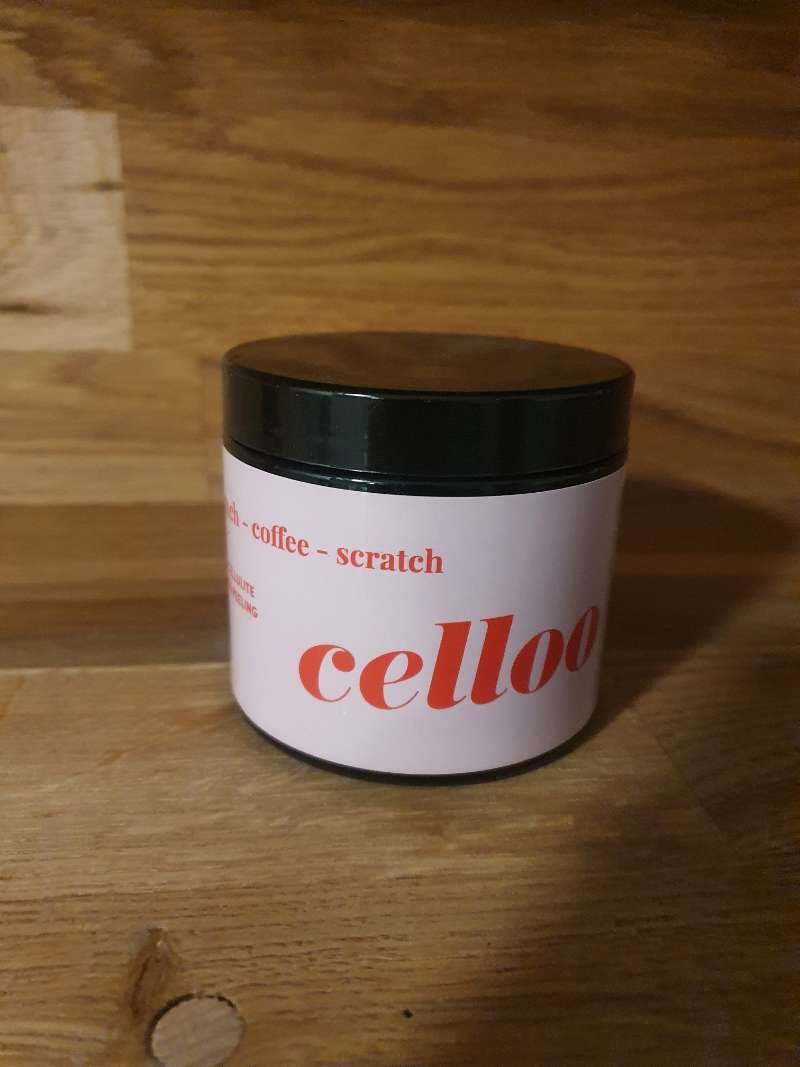 Celloo, kávový peeling proti celulitidě